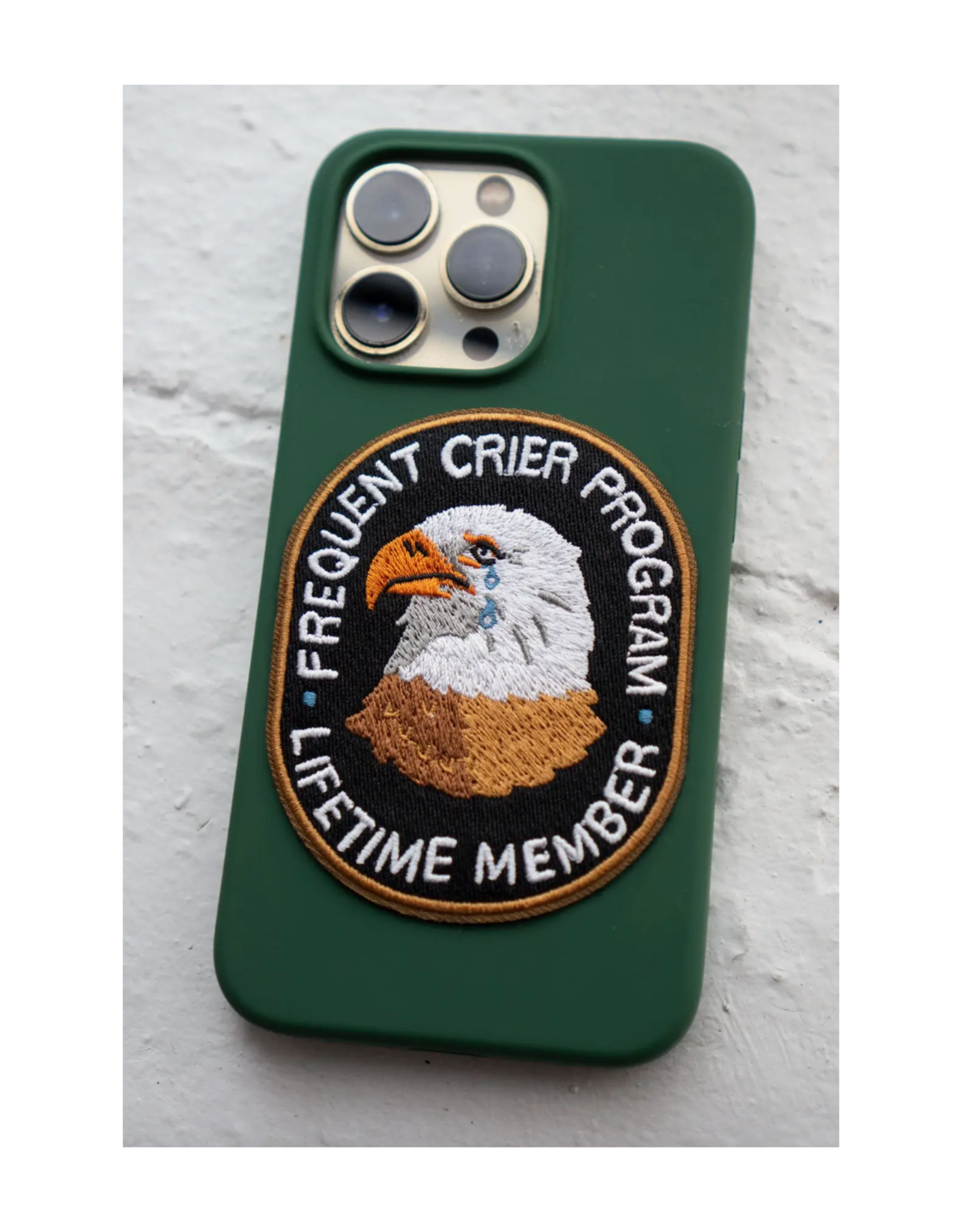 Frequent Crier Eagle Sticky Patch