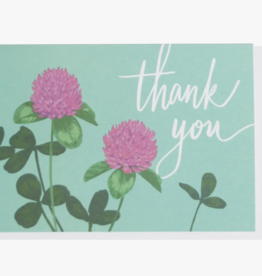 Clover Thank You Greeting Card