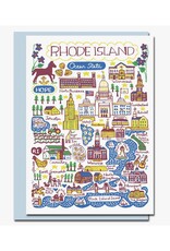 Rhode Island Statescapes Greeting Card