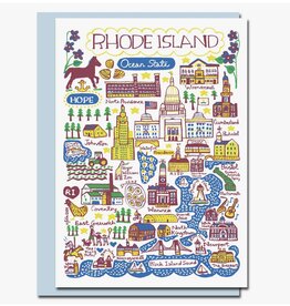 Rhode Island Statescapes Greeting Card