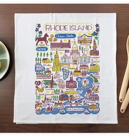 Rhode Island Statescapes Kitchen Towel