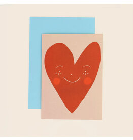 Wonky Heart Love Card