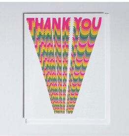 Thank You Infinite Rainbow Greeting Card