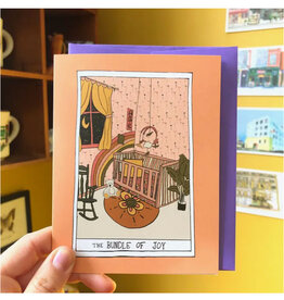 Bundle of Joy Tarot Greeting Card