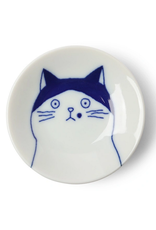 Cat Face Sauce Dish Set of 4