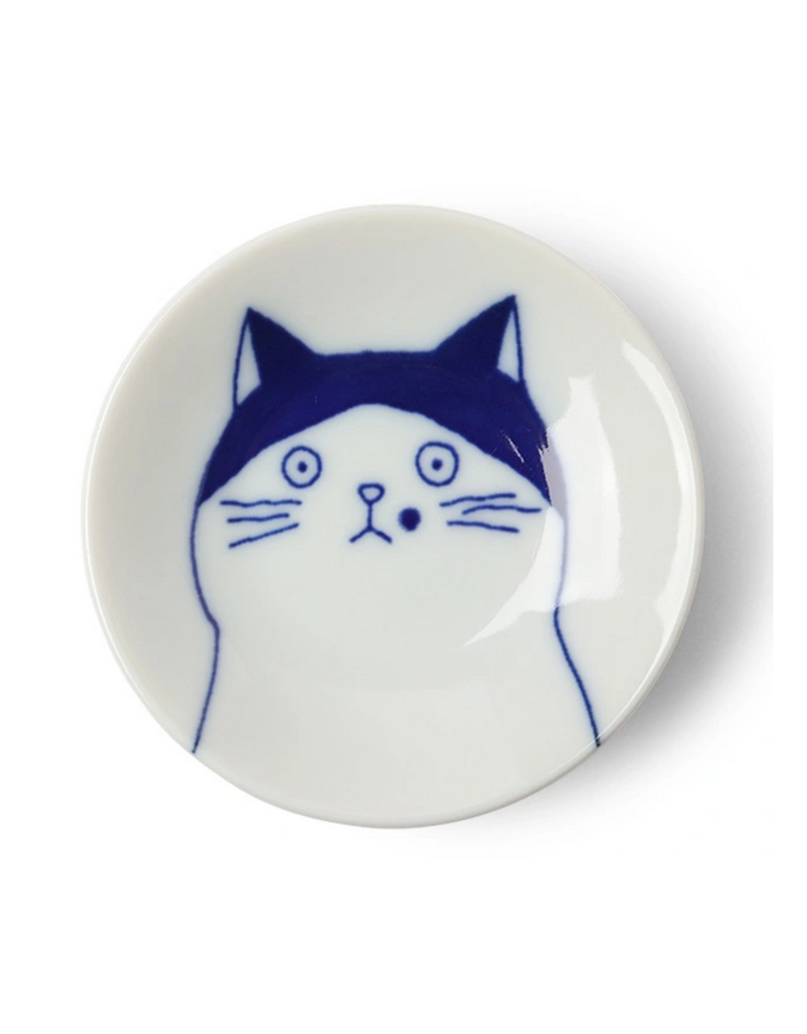 Cat Face Sauce Dish Set of 4 - 3"
