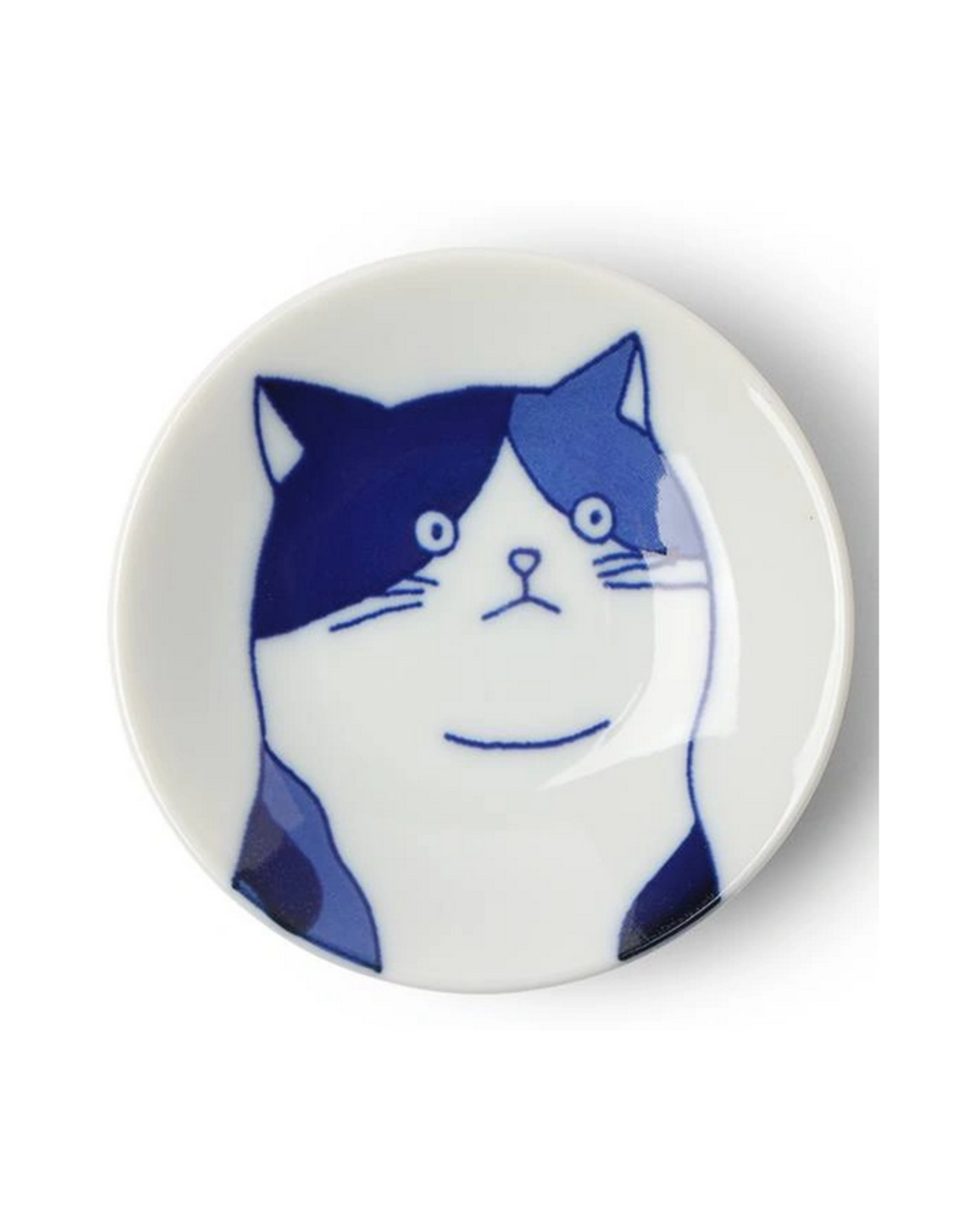 Cat Face Sauce Dish Set of 4 - 3"