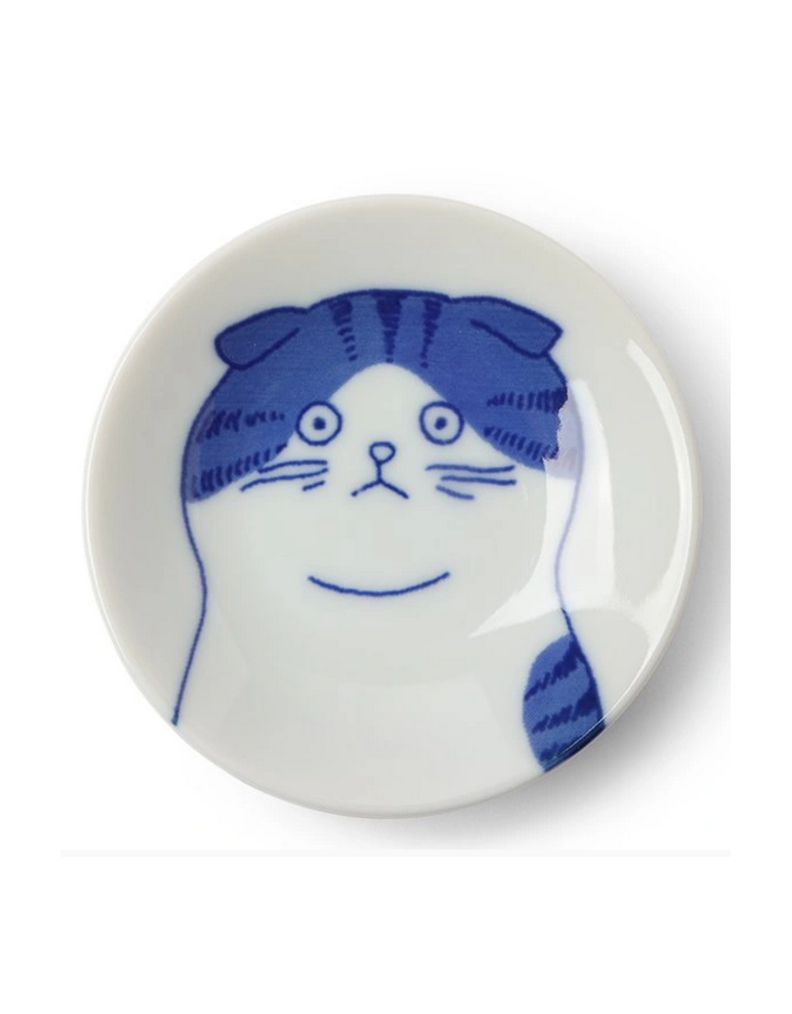 Cat Face Sauce Dish Set of 4 - 3"