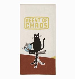 Agent of Chaos Cat Dish Towel