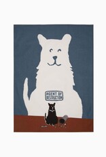 Agent of Destruction Dog Dish Towel