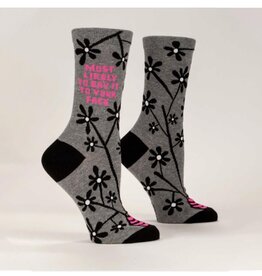 Say It to Your Face Women's Crew Socks