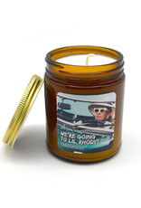 We're Going to Lil Rhody Soy Candle - Cypress & Gin