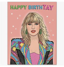 Happy BirthTay (Pink) Greeting Card
