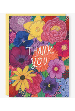 Thank You Flowers Greeting Card