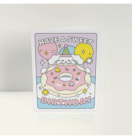 Have A Sweet Birthday Donut Greeting Card