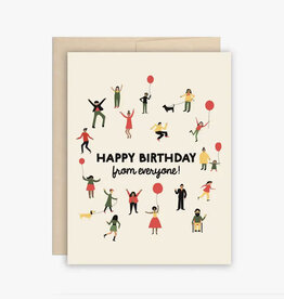 From Everyone Birthday Greeting Card