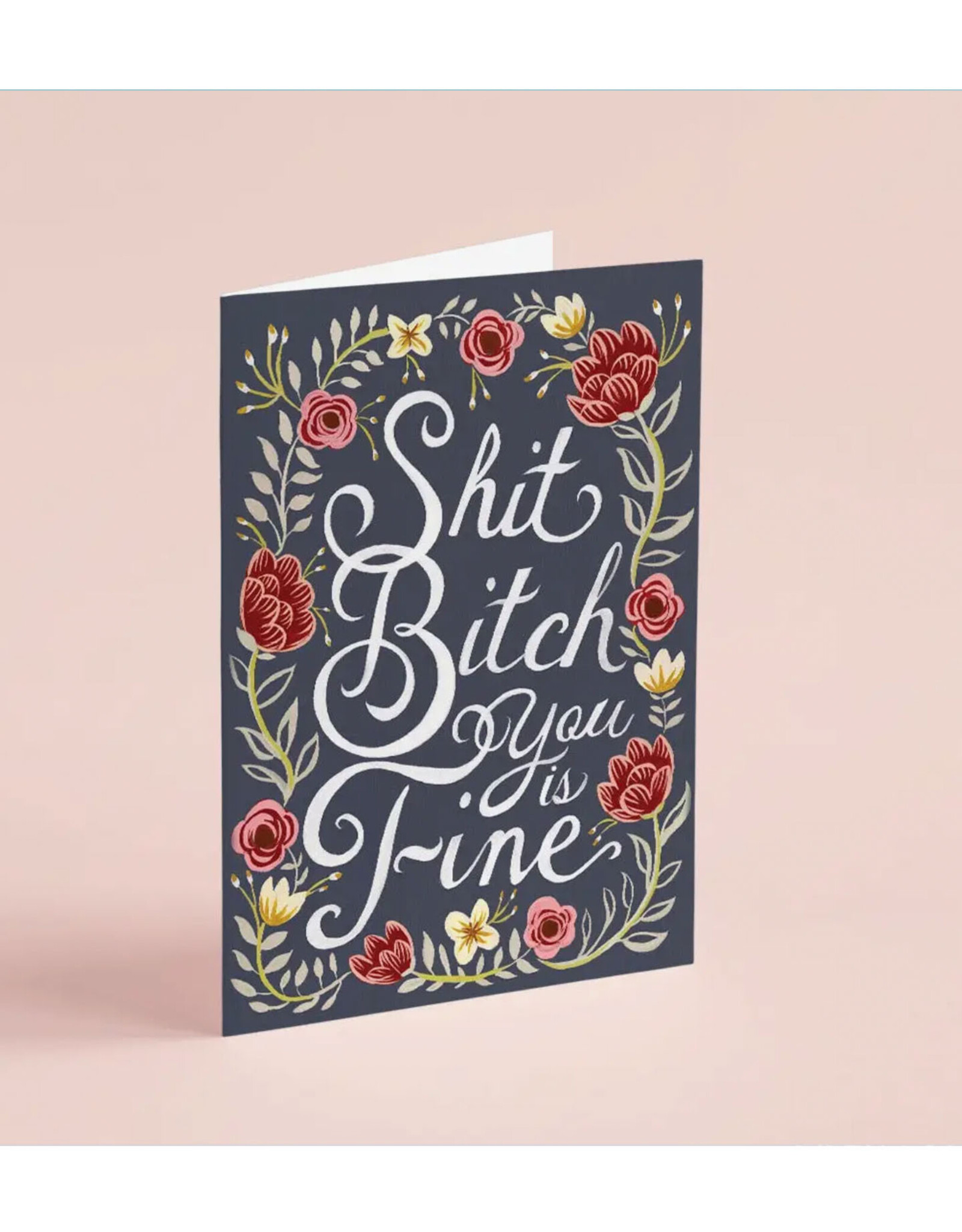 You is Fine Floral Greeting Card