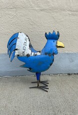 Large Fat Rooster - Blue - Curbside pickup only!
