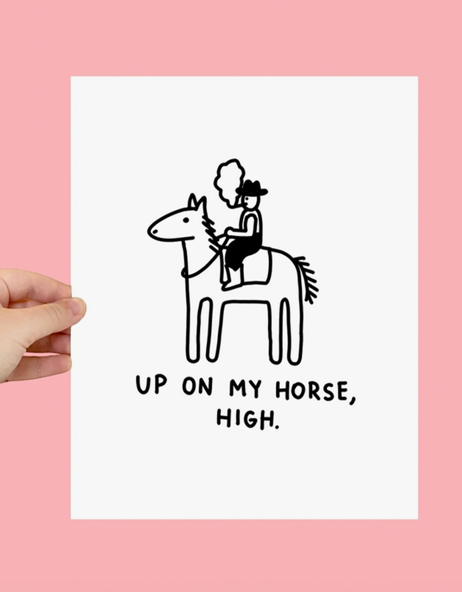 High Horse Print