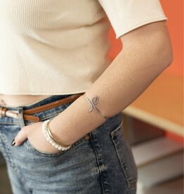 Viper Snake Cuff Bracelet - Silver