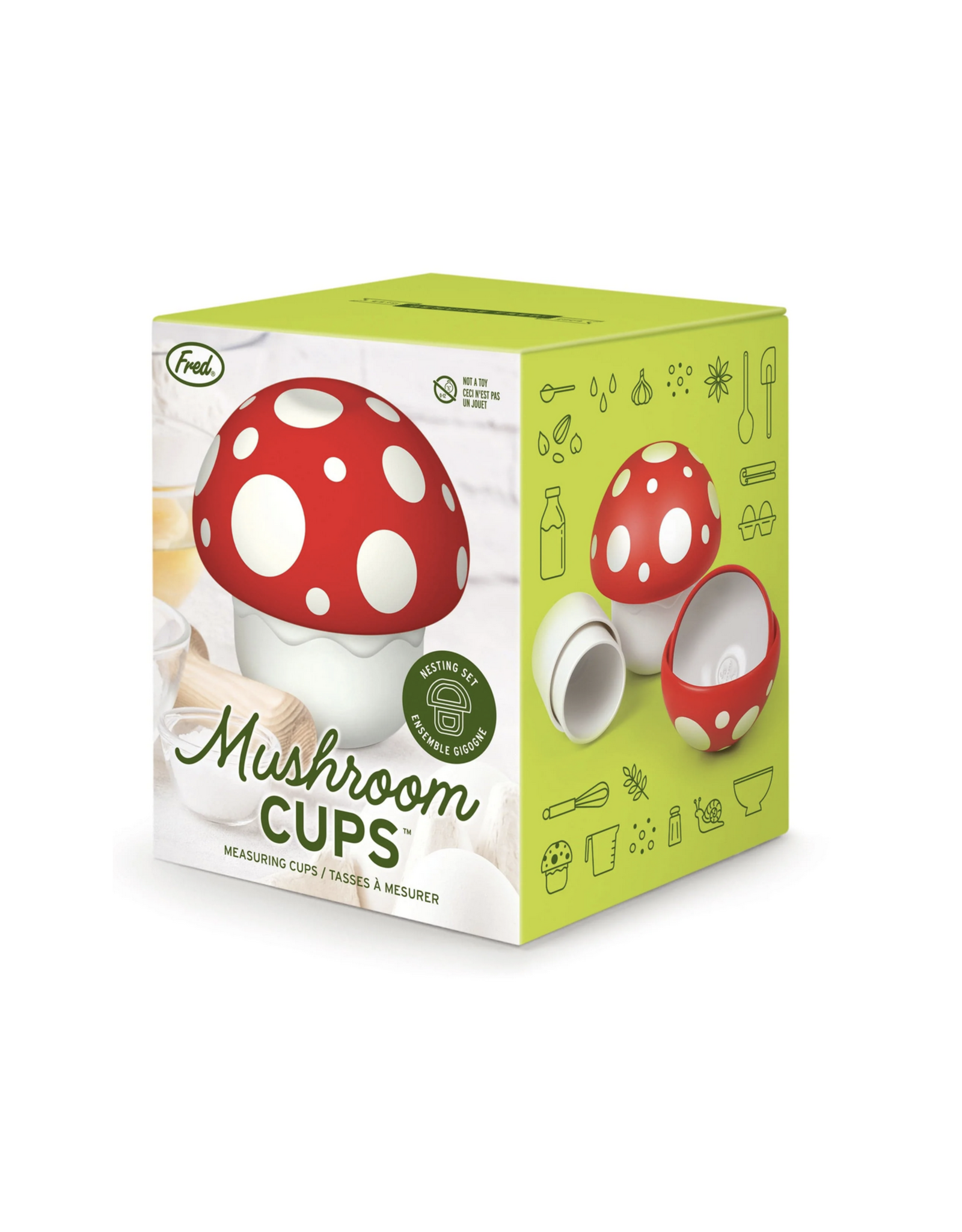 Matryoshka doll measuring cups: I really want these. :) So cute!