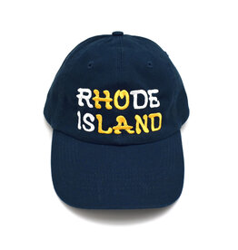 Gold & White Rhode Island Hat