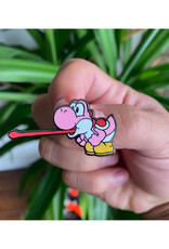 Pink Yoshi Enamel Pin