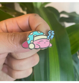 Sleeping Kirby Enamel Pin