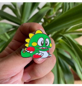 Bubble Bobble Dino Enamel Pin