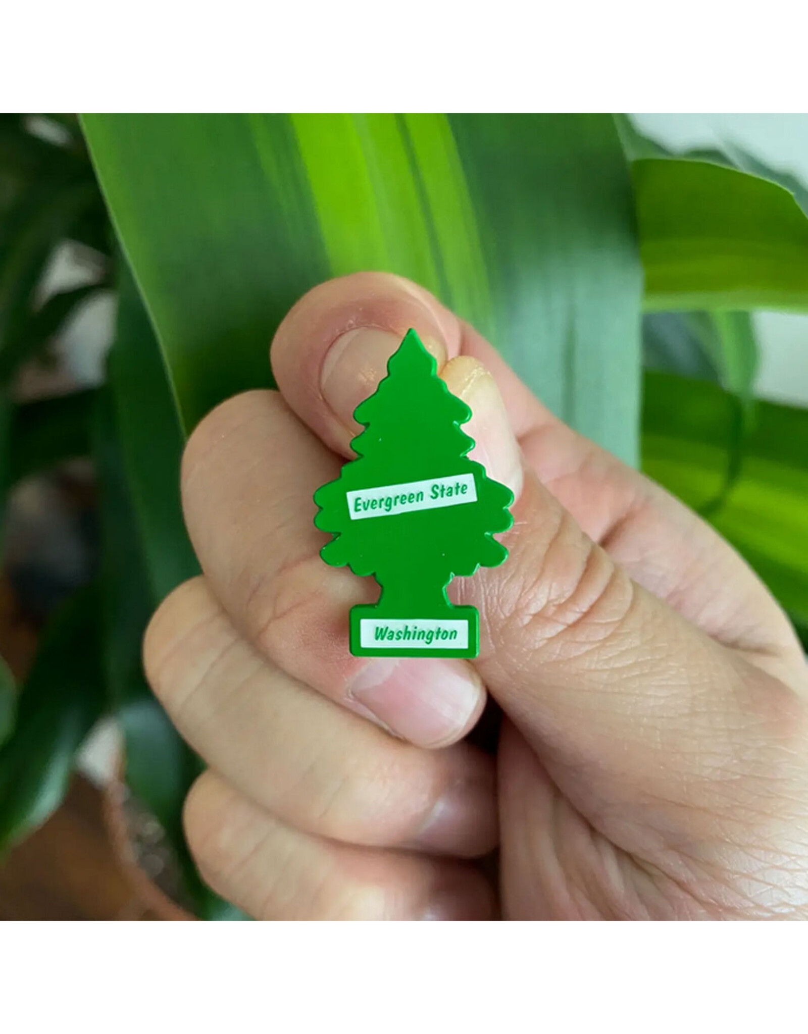 Evergreen Tree Enamel Pin