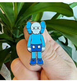 HypeBeast KAWS Blue Sky Enamel Pin