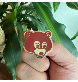 College Dropout Bear Enamel Pin