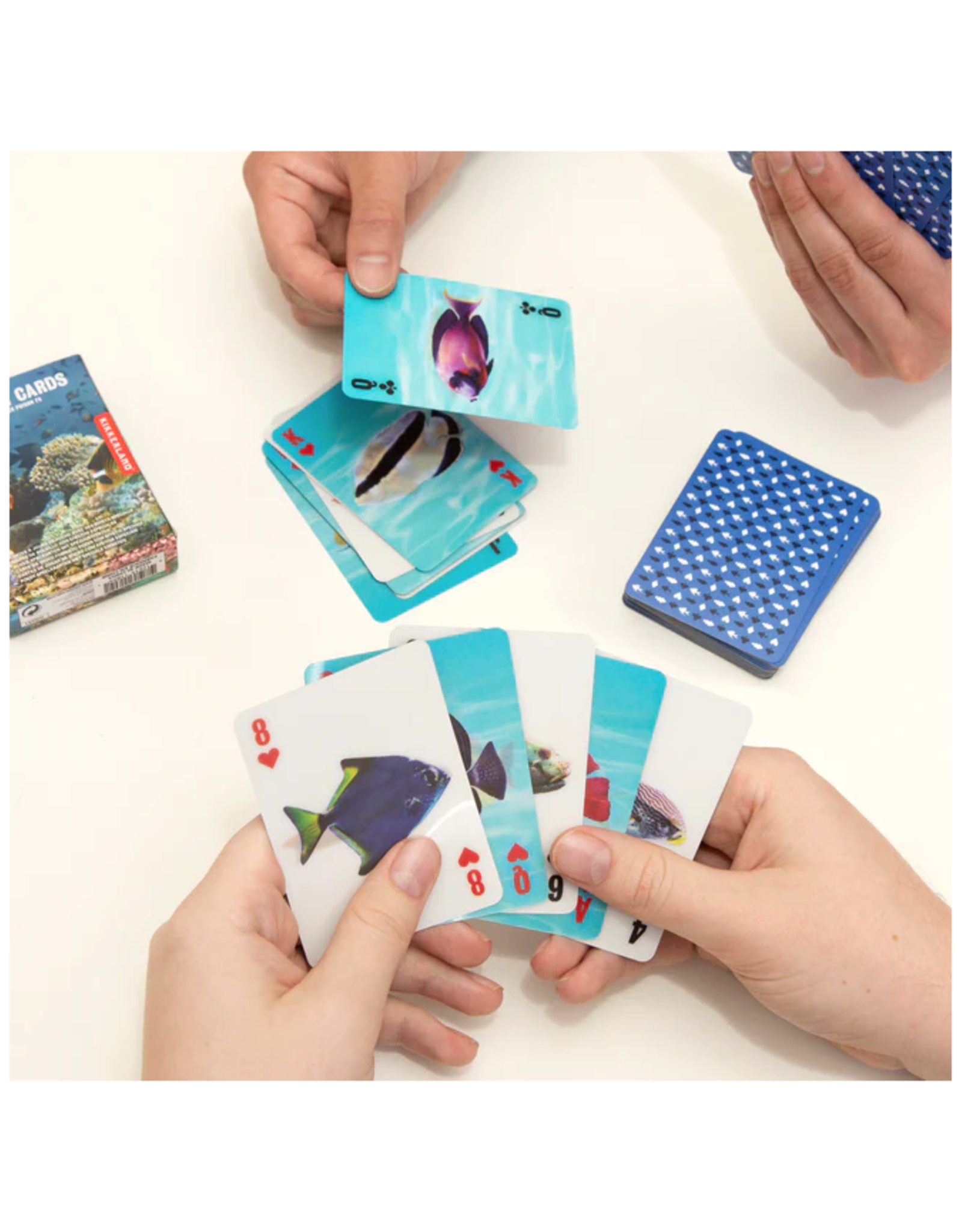 3D Fish Playing Cards