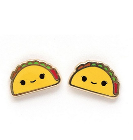 Taco Enamel Earrings