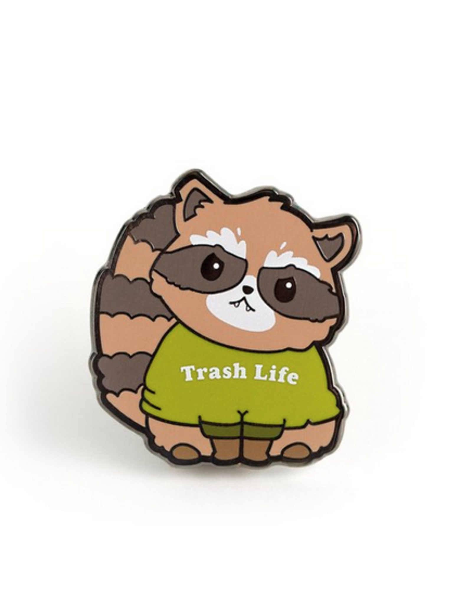 Raccoon Hard Enamel Pin Set Trash Dwellers Gold Plating 