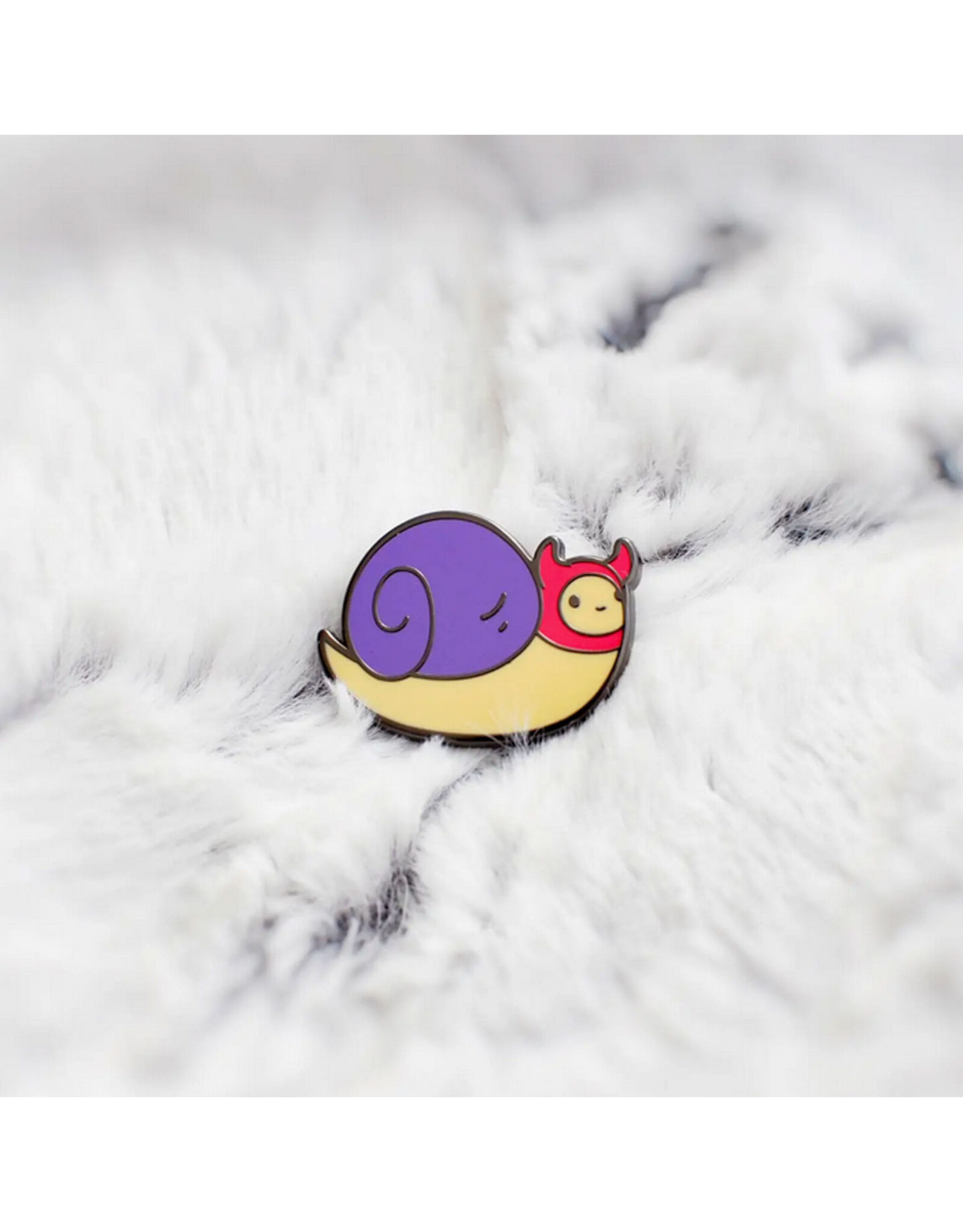 Josh the Devil Snail Enamel Pin