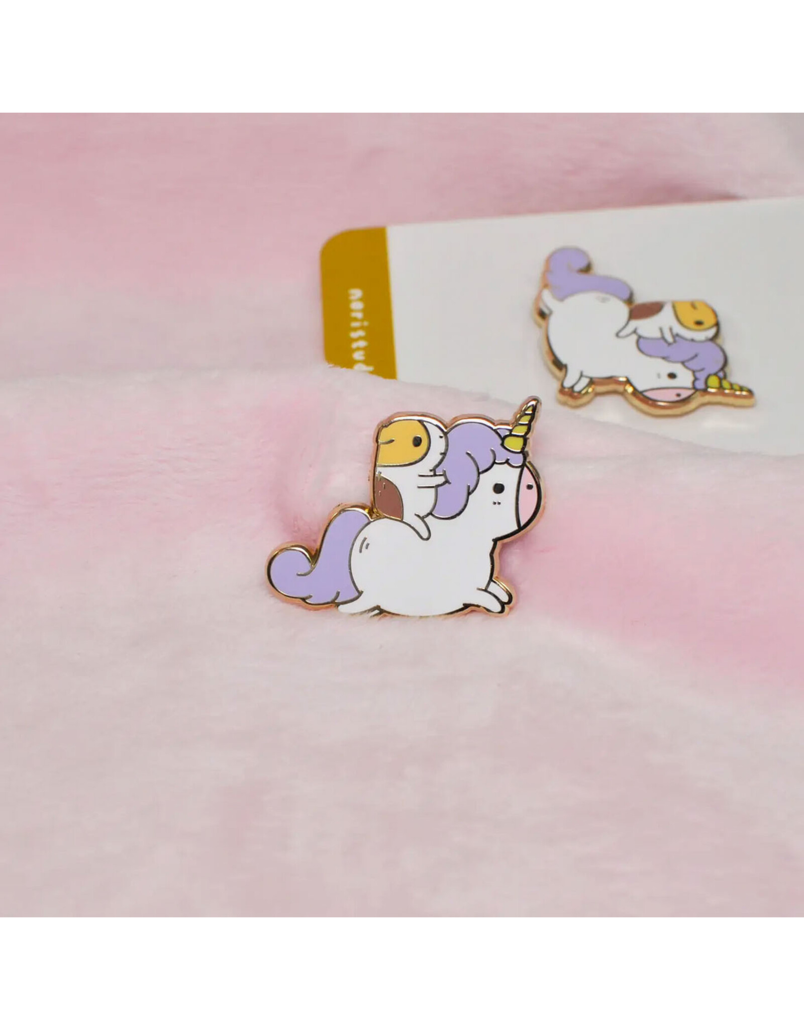 Guinea Pig & Unicorn Enamel Pin