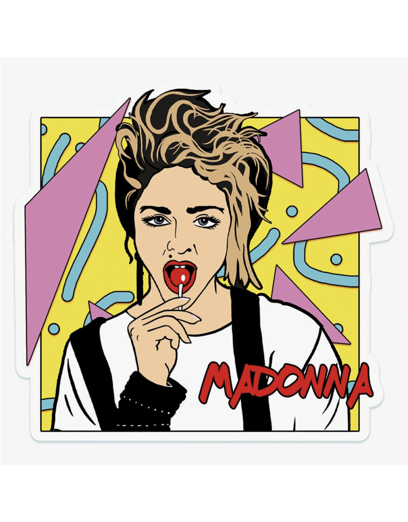 80s Madonna Sticker