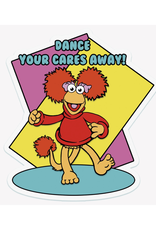 Dance Your Cares Away Fraggle Rock Sticker