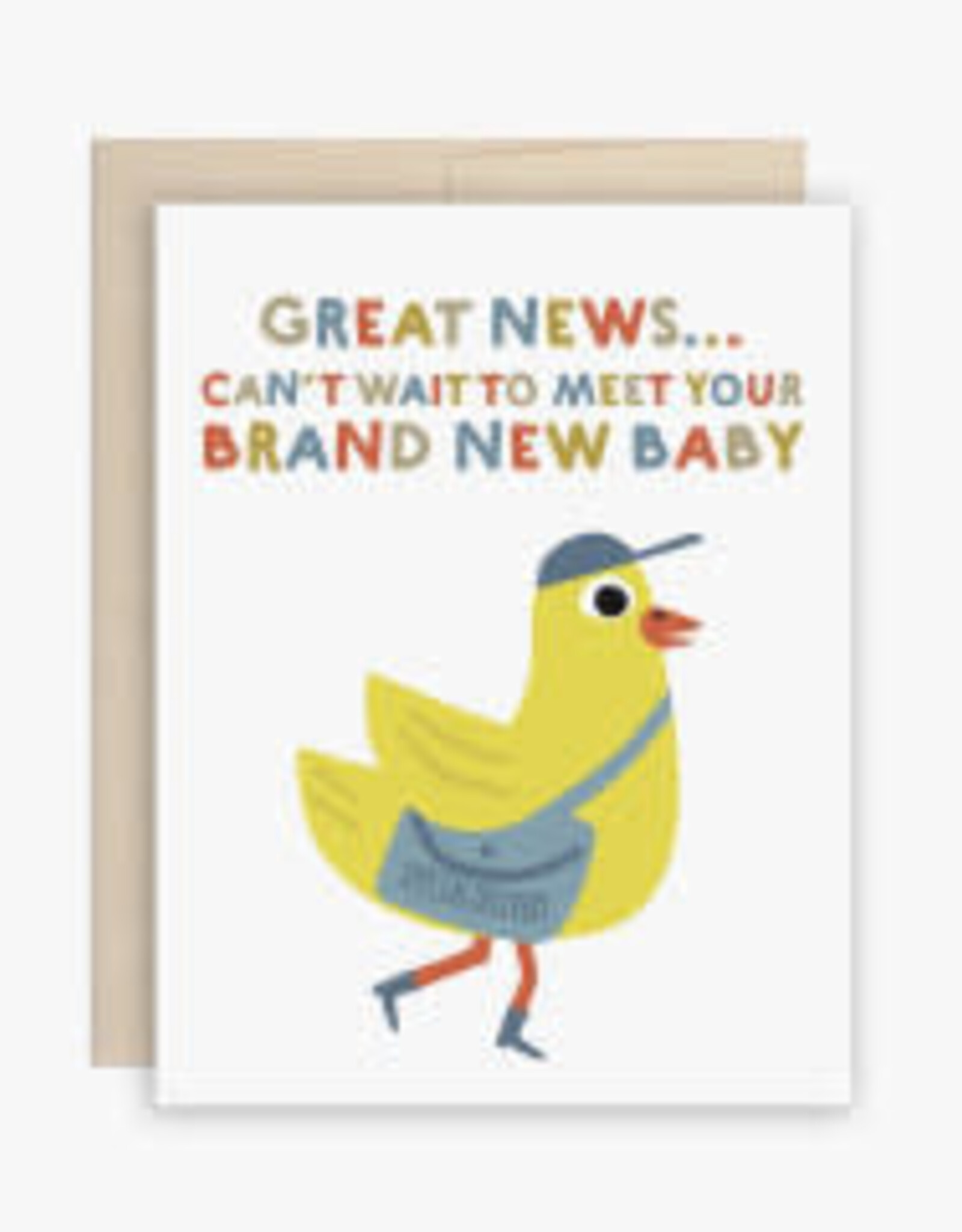 Great News Special Delivery New Baby Greeting Card