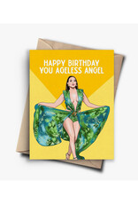 Ageless Angel J.Lo Birthday Greeting Card