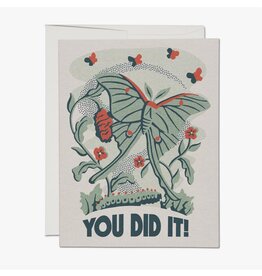You Did It Butterfly Greeting Card
