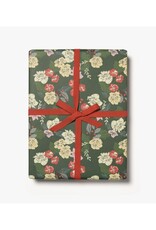 Festive Blooms Wrapping Paper