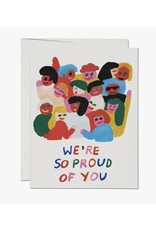 Proud Of You Crowd Greeting Card
