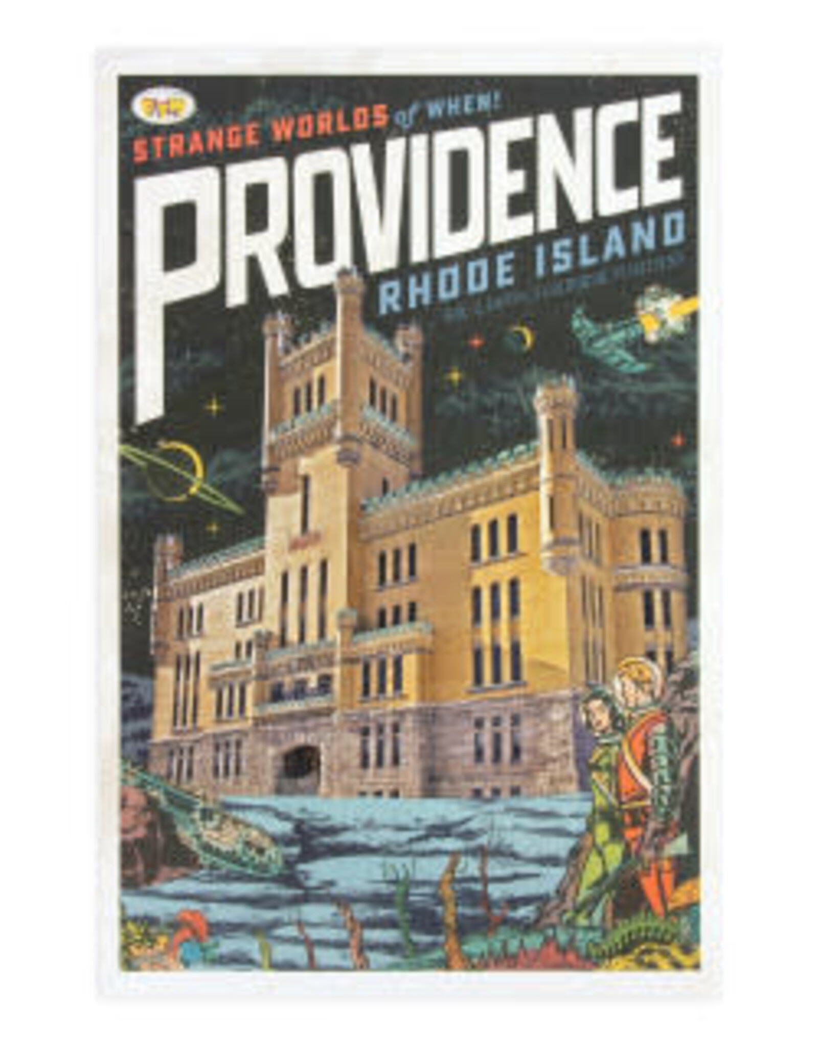 Strange Worlds of When! Magnet - Cranston Armory