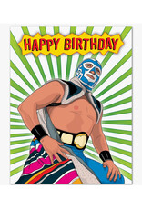 Lucha Libre Birthday Greeting Card