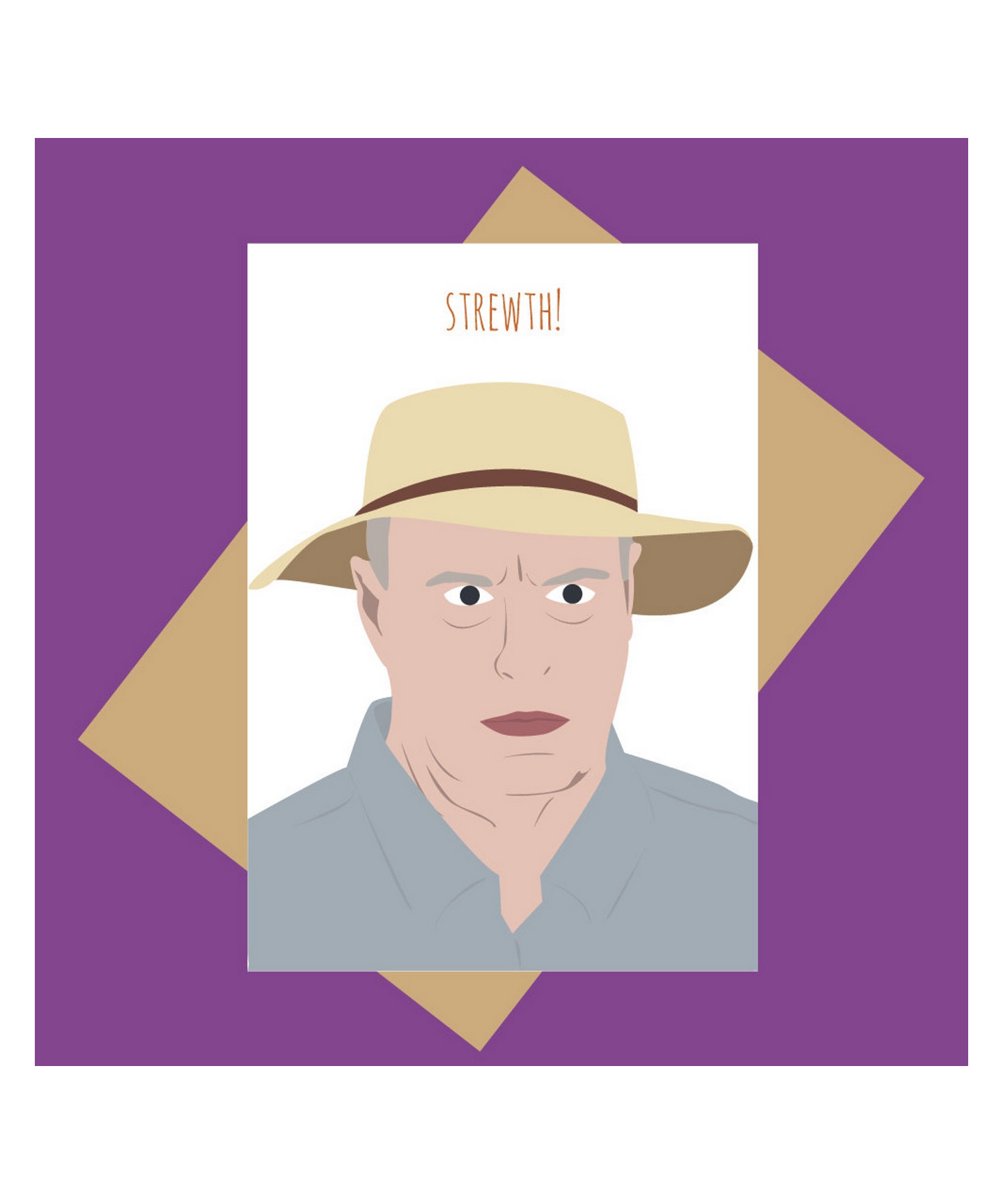 Strewth! (Home and Away) Greeting Card Home