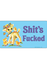 Shit's Fucked Sticker