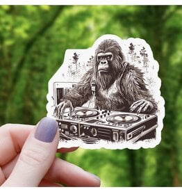 Gorilla DJ Sticker