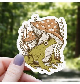 Owl and frog stickers #AA070 – TinyYume